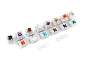 glorious mx switch tester/sample pack for mechanical keyboards includes: 14 gateron/kailh switches + orings glorious mx switch tester/sample pack for mechanical keyboards includes: 14 gateron/kailh switches + orings