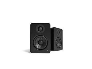 Kanto YU2 Powered Desktop Speakers with Built-in USB DAC, Gloss Black
