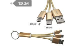 10cm 2 in 1 keychain charger cable USB Dual Connectors +Micro USB + USB Type C Keychain Cable (USB to micro+Type c) ORANGE 10cm 2 in 1 keychain charger cable USB Dual Connectors +Micro USB + USB Type C Keychain Cable (USB to micro+Type c) ORANGE