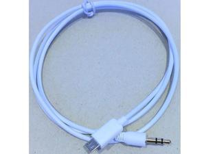 Micro-USB to 3.5mm Audio Car AUX Cable BLACK Micro-USB to 3.5mm Audio Car AUX Cable BLACK