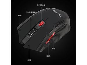 USB Wireless Mouse Optical Mice For Computer PC Laptop Mouse black USB Wireless Mouse Optical Mice For Computer PC Laptop Mouse black