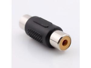 10pcs New Practical Silver Head RCA Female to Female Coupler Plug Audio Video AV Cable Adaptor RCA Joiner Connector