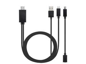 5 Pin & 11 Pin Micro USB MHL to HDMI 1080P HD TV Cable Adapter for Android Phone TV PC Laptop 5 Pin & 11 Pin Micro USB MHL to HDMI 1080P HD TV Cable Adapter for Android Phone TV PC Laptop