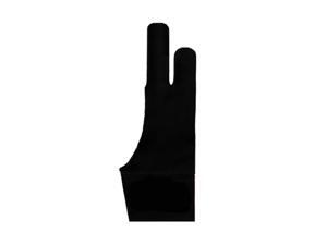 S M L size black artist drawing glove for any Graphics drawing Tablet Black 2 finger anti-fouling both for right and left hand S M L size black artist drawing glove for any Graphics drawing Tablet Black 2 finger anti-fouling both for right and left hand