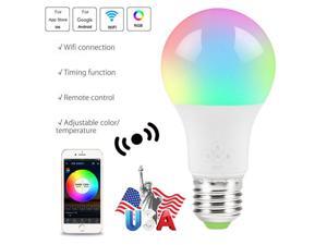 WIFI LED Bulbs Lamps Smart IC Real Power Night Lights for Alexa Google Home LED Bombillas Lampada Spotlight APP RC Control WIFI LED Bulbs Lamps Smart IC Real Power Night Lights for Alexa Google Home LED Bombillas Lampada Spotlight APP RC Control