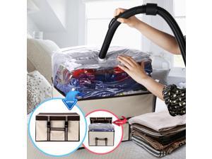 Foldable Vacuum Storage Box Non-Woven Fabric Storage Underbed Bin For Clothes Quilt Duvet Storage Organizer Foldable Vacuum Storage Box Non-Woven Fabric Storage Underbed Bin For Clothes Quilt Duvet Storage Organizer