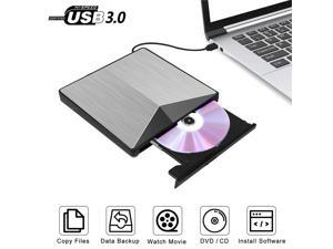 External Aluminum Optical DVD Drive USB 3.0 CD DVD +/-RW Burner Rewriter Player For Laptop Desktop PC Support Windows MacOS External Aluminum Optical DVD Drive USB 3.0 CD DVD +/-RW Burner Rewriter Player For Laptop Desktop PC Support Windows MacOS