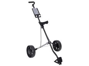 Black Fold-able Cart Adjustable Height 2 Wheels Steel Frame Cart Trolley Black Fold-able Cart Adjustable Height 2 Wheels Steel Frame Cart Trolley