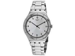 Swatch Men's Argento Silver Dial Watch - YWS100G Swatch Men's Argento Silver Dial Watch - YWS100G