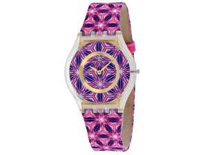 Swatch Women's Vetrata Multi color Dial Watch - SFW108 Swatch Women's Vetrata Multi color Dial Watch - SFW108