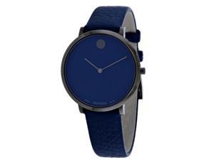 Movado Women's Classic Navy Blue Dial Watch - 607341 Movado Women's Classic Navy Blue Dial Watch - 607341