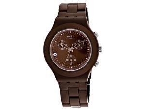 Swatch Men's Full Blooded Stoneheart Brown Dial Watch - SVCC4000AG Swatch Men's Full Blooded Stoneheart Brown Dial Watch - SVCC4000AG