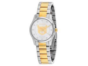 Gucci Women's G-Timeless Silver Dial Watch - YA1265016 Gucci Women's G-Timeless Silver Dial Watch - YA1265016