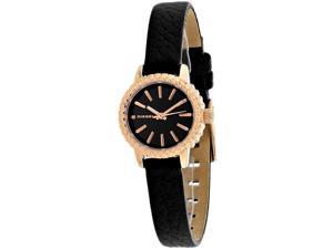 Diesel Women's Timeframe Black Leather Watch DZ5498