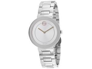 Movado Bold Stainless Steel Ladies Watch 3600497 Movado Bold Stainless Steel Ladies Watch 3600497