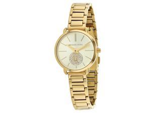 Michael Kors Women's Portia Gold Dial Watch - MK3838