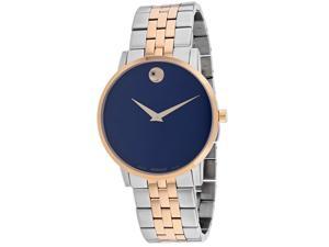 Movado Men's Museum Blue Dial Watch - 607267 Movado Men's Museum Blue Dial Watch - 607267