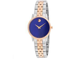 Movado Women's Museum Blue Dial Watch - 607268 Movado Women's Museum Blue Dial Watch - 607268