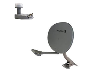 DIGIWAVE 24 inch ELLIPTICAL SATELLITE DISH+ 1 LNB(11.25GHZ)
