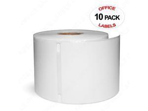 10 Rolls of 30256 Compatible Large Shipping Labels for DYMO 2-5/16" x 4" (59mm x 102mm) by OFFICE LABELS 10 Rolls of 30256 Compatible Large Shipping Labels for DYMO 2-5/16" x 4" (59mm x 102mm) by OFFICE LABELS