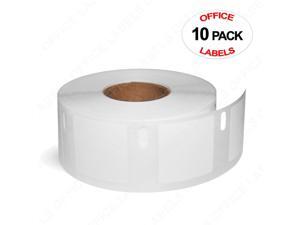 10 Rolls of 30332 Compatible Multipurpose Labels for DYMO 1" x 1" (25mm x 25mm) by OFFICE LABELS 10 Rolls of 30332 Compatible Multipurpose Labels for DYMO 1" x 1" (25mm x 25mm) by OFFICE LABELS