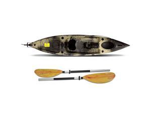 Fishing Kayaks Escape Angler Sit-On-Top Flat water ocean with paddle 12' ft Camo Fishing Kayaks Escape Angler Sit-On-Top Flat water ocean with paddle 12' ft Camo