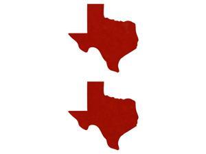 LiteMark Reflective Red 2.5 Inch Texas Stickers for Hard Hats, Helmets, Tool Boxes and More - Pack of 2 LiteMark Reflective Red 2.5 Inch Texas Stickers for Hard Hats, Helmets, Tool Boxes and More - Pack of 2