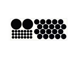 Assorted Size Stickers Pack of 16 LiteMark Reflective Assorted Star Decals 2 Inch 1 1/2 Inch and 1 Inch Sizes