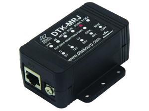 Ditek DTK-MRJPOES Shielded Gigabit PoE Surge Protection Ditek DTK-MRJPOES Shielded Gigabit PoE Surge Protection