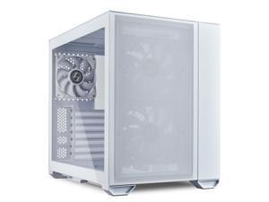 LIAN LI O11 AIR MINI White SPCC / Aluminum / Tempered Glass ATX Mini Tower Computer Case-- O11AMW