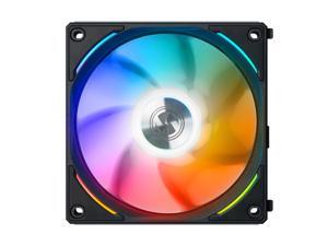 LIAN LI UNI FAN AL120 RGB BLACK 1X 12CM FAN SINGLE PACK WITHOUT CONTROLLER ---UF-AL120-1B LIAN LI UNI FAN AL120 RGB BLACK 1X 12CM FAN SINGLE PACK WITHOUT CONTROLLER ---UF-AL120-1B