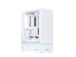 LIAN LI SUP01 White  Steel / Tempered Glass ATX Mid Tower Computer Case ----SUP01W
