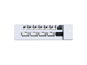 Lian Li Universal USB & PWM Fan Hub, Fan Controller with 4 USB Headers - 6 Fan Ports - Magnetic Mounting - 5V/4PIN - PSU/Motherboard Universal Case Compatibility - White ----EG-HUB01W