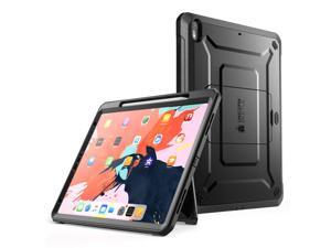 SupCase UB Pro Series Case for iPad Pro 12.9 2018, Support Apple Pencil Charging with Built-in Screen Protector Full-Body Rugged Kickstand Protective Case for iPad Pro 12.9 2018 Release (Black) SupCase UB Pro Series Case for iPad Pro 12.9 2018, Support Apple Pencil Charging with Built-in Screen Protector Full-Body Rugged Kickstand Protective Case for iPad Pro 12.9 2018 Release (Black)