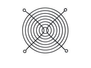 OKGEAR 120mm Fan Grill/Guard - Black OKGEAR 120mm Fan Grill/Guard - Black