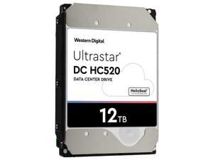 HGST - WD Ultrastar DC HC520 HDD | HUH721212ALE600 | 12TB 7.2K SATA 6Gb/s 256MB Cache 3.5-Inch | ISE 512e | 0F30144 | Helium Data Center Internal Hard Disk Drive