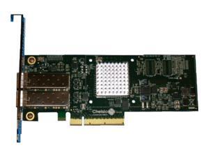 CHELSIO COMMUNICATIONS T520-SO-CR 2-Port Low Profile 1/10GbE Server Offload Adapter with PCI-E x8 Gen 3, SFP+ Connector CHELSIO COMMUNICATIONS T520-SO-CR 2-Port Low Profile 1/10GbE Server Offload Adapter with PCI-E x8 Gen 3, SFP+ Connector