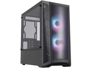 Cooler Master MasterBox MB320L ARGB Micro-ATX Mini Tower with Dual ARGB Fans, DarkMirror Front Panel, Mesh Intake Vents, Tempered Glass Side Panel, ARGB Controller & ARGB Lighting System Cooler Master MasterBox MB320L ARGB Micro-ATX Mini Tower with Dual ARGB Fans, DarkMirror Front Panel, Mesh Intake Vents, Tempered Glass Side Panel, ARGB Controller & ARGB Lighting System