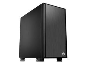 Thermaltake Versa H17 Black Micro ATX Mini Tower Gaming Computer Case 2.0 Edition with One 120mm Rear Fan Pre-Installed CA-1J1-00S1NN-A0