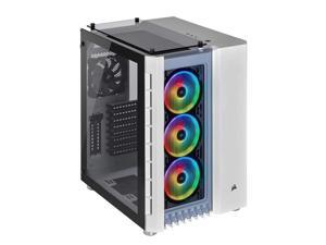 Corsair Crystal Series 680X RGB High Airflow Tempered Glass ATX Smart Case, White Corsair Crystal Series 680X RGB High Airflow Tempered Glass ATX Smart Case, White