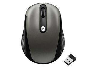 JETech 2.4Ghz Wireless Mobile Optical Mouse with 3 CPI Levels and USB Wireless Receiver (0770)