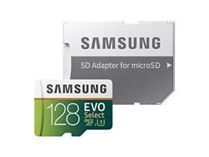 SAMSUNG EVO Select 128GB microSDXC UHS-I U3 100MB/s Full HD & 4K UHD Memory Card 