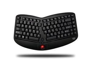 wireless keyboard trackball combo