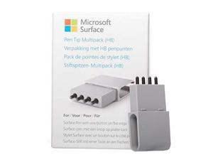 Microsoft Surface Pen Tips Replacement Kit (4-Pack Original HB Type) for Surface Pro, GO, Laptop, and Book Microsoft Surface Pen Tips Replacement Kit (4-Pack Original HB Type) for Surface Pro, GO, Laptop, and Book