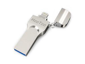 HooToo iPhone iPad Flash Drive 64GB USB 3.0 Memory Stick with Extended Apple MFi Certificated Connector Compatible iPod iOS Windows Mac, External Storage Expansion HooToo iPhone iPad Flash Drive 64GB USB 3.0 Memory Stick with Extended Apple MFi Certificated Connector Compatible iPod iOS Windows Mac, External Storage Expansion