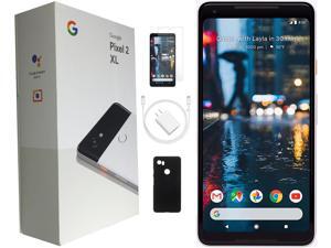 Google Pixel 2 XL 128GB Black and White Factory Unlocked 6-inch - Plus Bundle Includes Case and Tempered Glass! Google Pixel 2 XL 128GB Black and White Factory Unlocked 6-inch - Plus Bundle Includes Case and Tempered Glass!