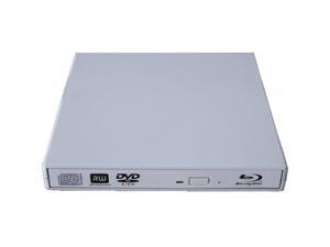 USB 2.0 Slim USB External Blu-Ray Player External USB DVD RW Laptop Burner Drive White USB 2.0 Slim USB External Blu-Ray Player External USB DVD RW Laptop Burner Drive White