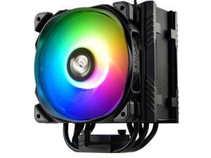 Enermax ETS-T50 Axe Addressable RGB CPU Air Cooler 230W+ TDP for Intel/AMD Univeral Socket 5 Direct Contact Heat Pipes 120mm PWM Fan Black: ETS-T50A-BK-ARGB Enermax ETS-T50 Axe Addressable RGB CPU Air Cooler 230W+ TDP for Intel/AMD Univeral Socket 5 Direct Contact Heat Pipes 120mm PWM Fan Black: ETS-T50A-BK-ARGB