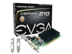 EVGA GeForce 210 Passive 1024 MB DDR3 PCI Express 2.0 DVI/HDMI/VGA Graphics Card, 01G-P3-1313-KR EVGA GeForce 210 Passive 1024 MB DDR3 PCI Express 2.0 DVI/HDMI/VGA Graphics Card, 01G-P3-1313-KR