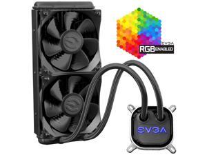 EVGA CLC 280mm All-In-One RGB LED CPU Liquid Cooler, 2x FX13 140mm PWM Fans, Intel, AMD, 5 YR Warranty, 400-HY-CL28-V1 EVGA CLC 280mm All-In-One RGB LED CPU Liquid Cooler, 2x FX13 140mm PWM Fans, Intel, AMD, 5 YR Warranty, 400-HY-CL28-V1
